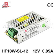 HF10W-SL-12 Hengf 12V 0.85A Single Output Standard with approval