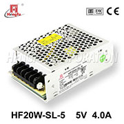 HF20W-SL-5 Hengfu 5V 4A SMPS single output AC DC switching power supply