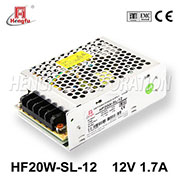 HF20W-SL-12 Hengfu 12V 1.7A SMPS single output AC DC switching power supply