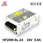 HF20W-SL-24 Hengfu 24V 0.8A SMPS single output AC DC switching power supply