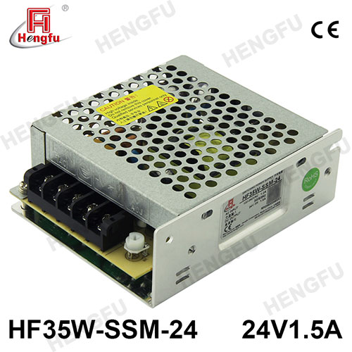 HF35W-SSM-24 Hengfu SMPS single output AC DC slim CE switching power supply