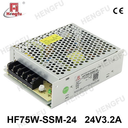 HF75W-SSM-24 Hengfu SMPS single output AC DC slim CE switching power supply